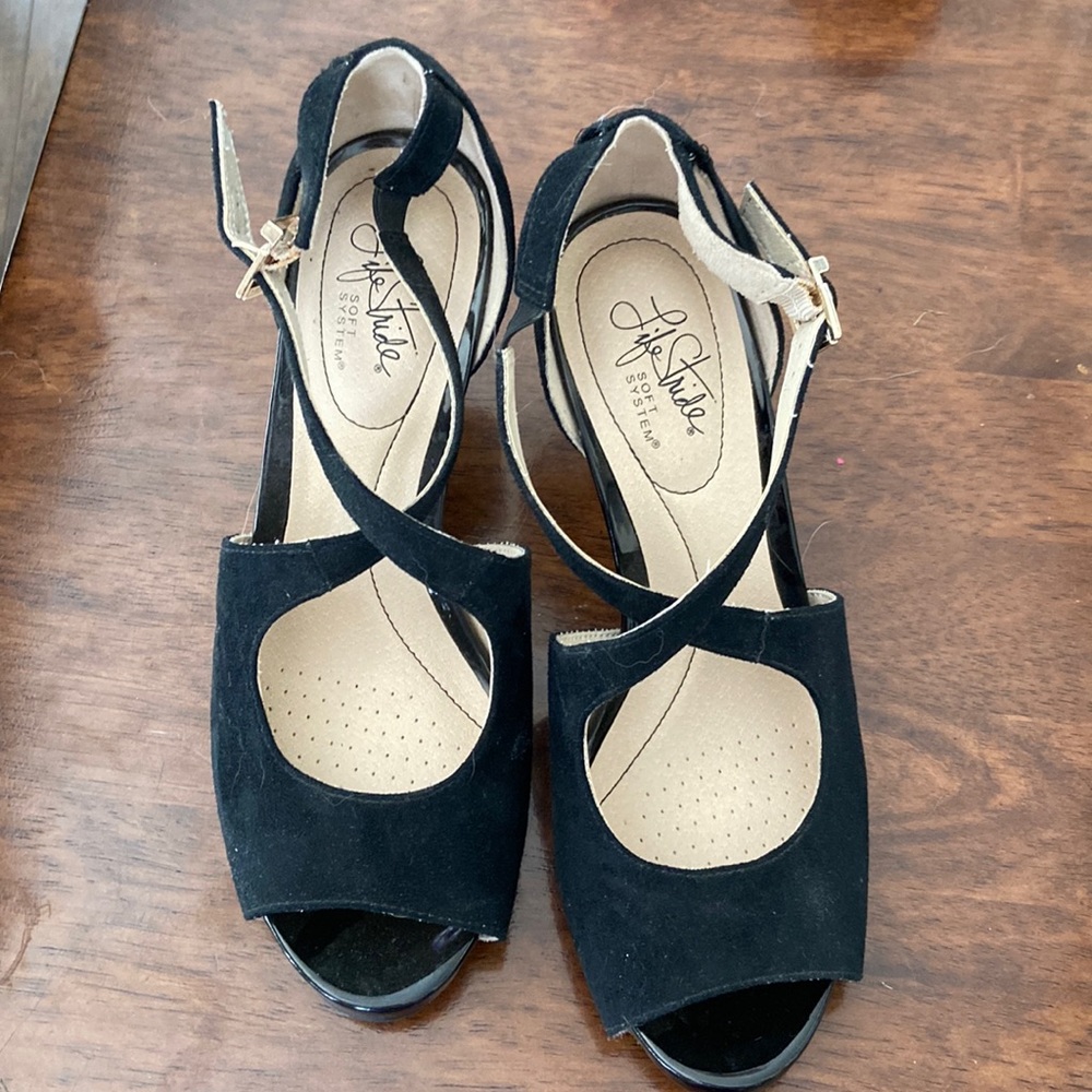Life Stride heels. Comfy never worn out of the house heels.